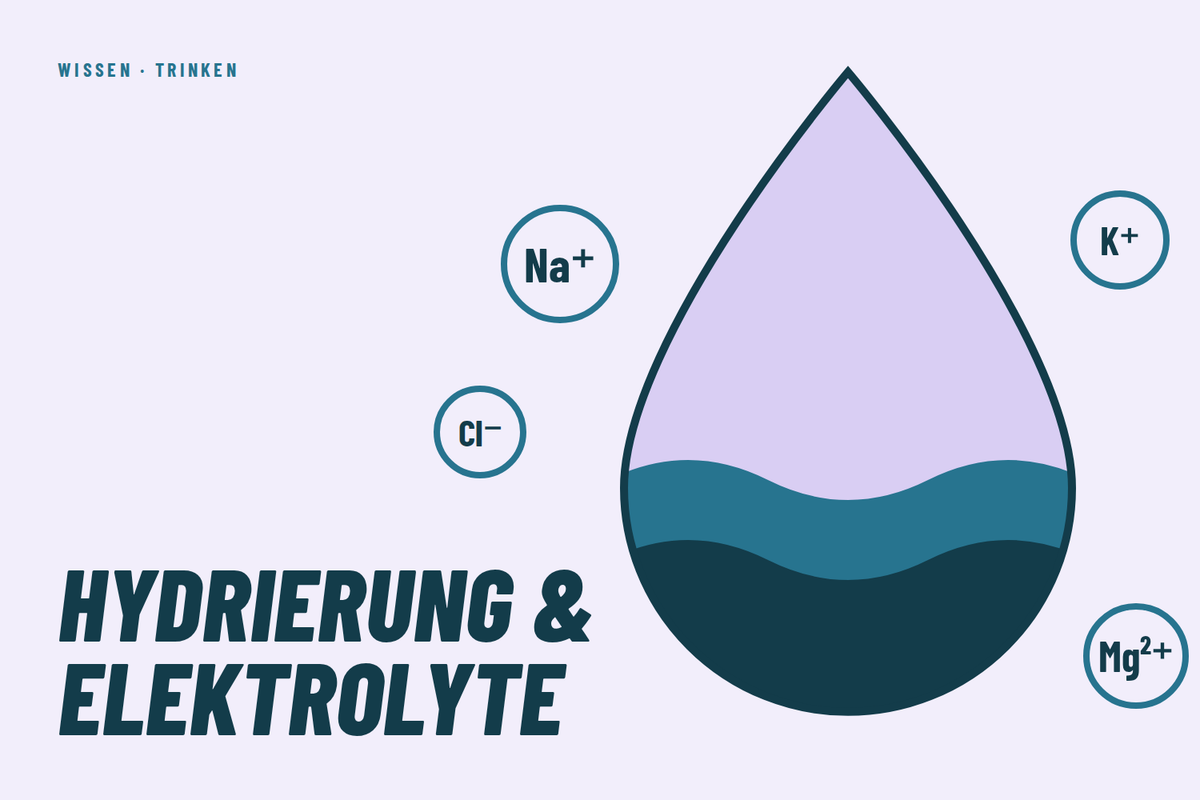 Hydrierung und Elektrolyte von NO CARBS, NO GLORY!