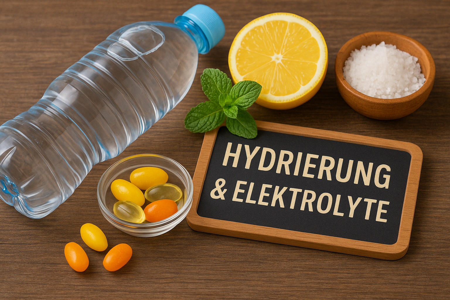 Hydrierung und Elektrolyte