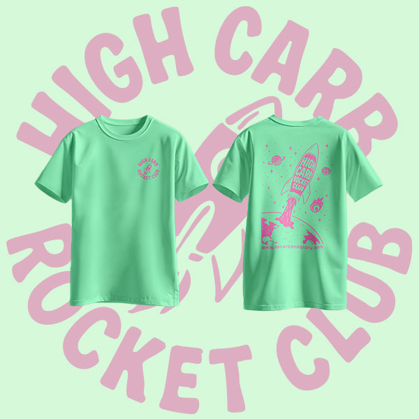 T-SHIRT | HIGH CARB ROCKET CLUB | Mint