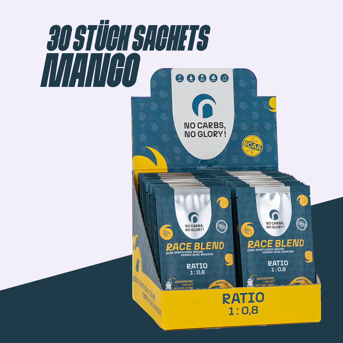 30 STÜCK - 60g SACHET - MANGO