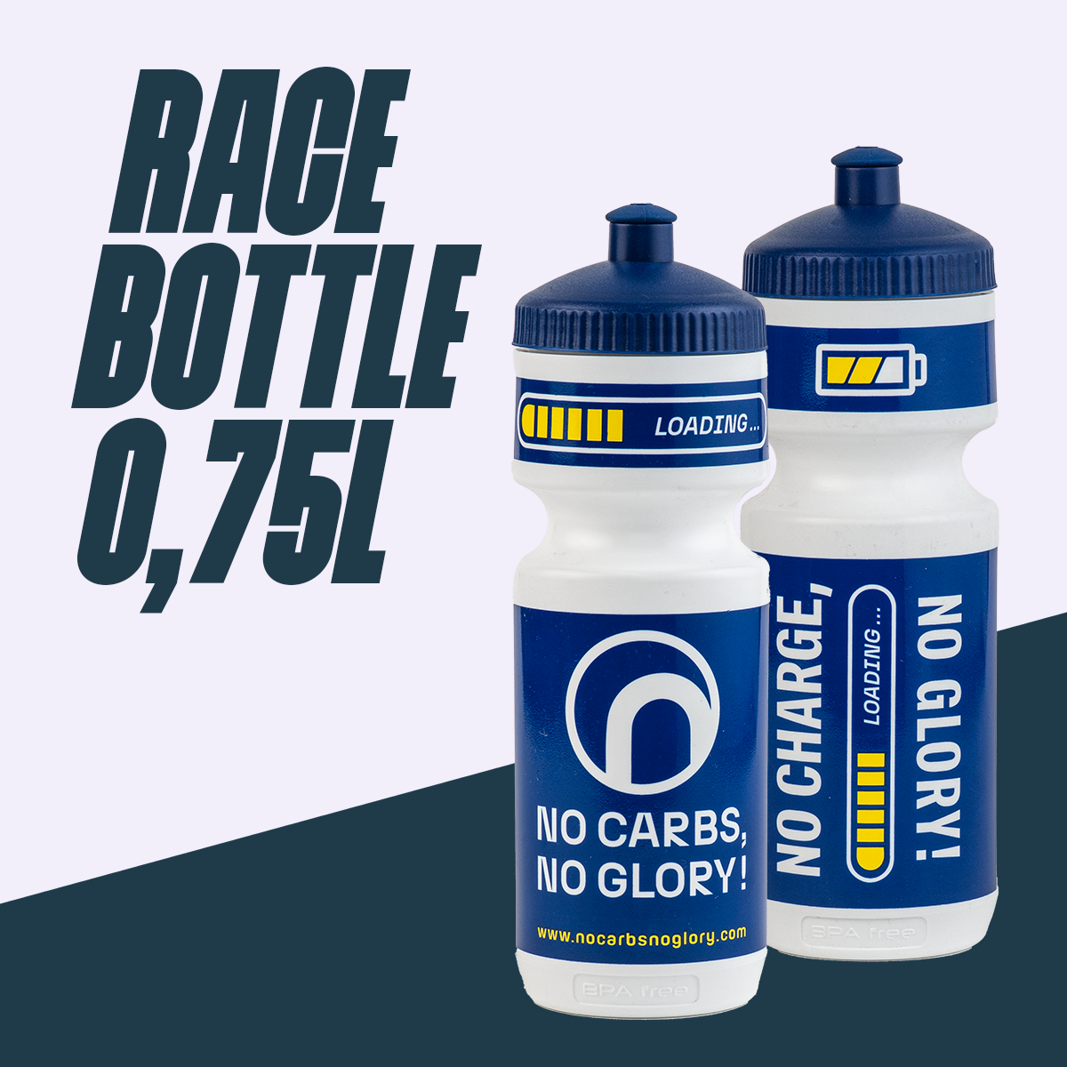 RaceBottle - NO CHARGE, NO GLORY! 750 ml