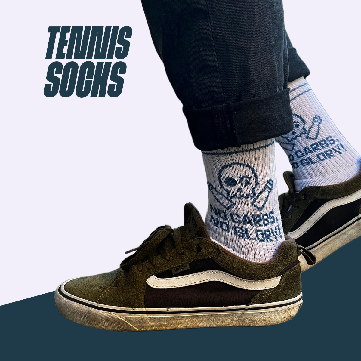 TENNIS SOCKS |  ,,dehydrated Skull''